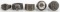 WWII GERMAN SS & ADOLF HITLER RING LOT OF 5