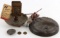 WWII GERMAN SS ASHTRAY MATCH HOLDER