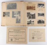 WWII GERMAN NAVY HITLER GORING HIMMLER SCRAPBOOK