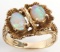 14K OPAL YELLOW GOLD SIZE 6 3/4