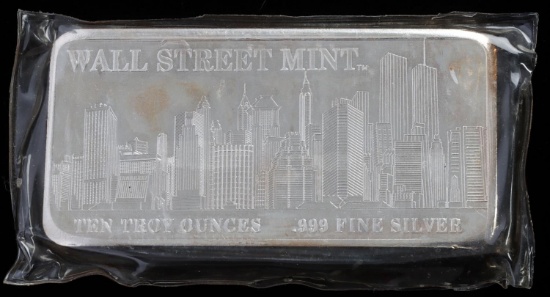 10 OZT.999 FINE SILVER BAR INGOT