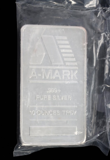 10 OZT.999 FINE SILVER BAR INGOT