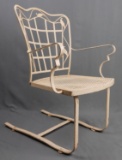 VINTAGE SALTERINI STYLE PATIO BOUNCER LOUNGE CHAIR