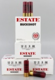 100 RDS ESTATE BUCKSHOT 12 GA 2 3/4 INCH AMMO