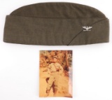 KOREA US USMC MARINE OVERSEAS CAP WOODY KESSLER