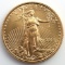 2014 GOLD 1/10 OZT OUNCE AMERICAN EAGLE BU COIN