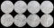 8 2023 .999 FINE SILVER AMERICAN EAGLE COIN LOT