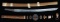 EARLY EDO JAPANESE ANCESTRAL SWORD IN GUNTO MOUNT