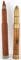 2 WWII DUMMY RANGE PRACTICE ARTILLERY BOMB LOT