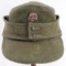 WWII GERMAN THIRD REICH SS M43 WOOL FIELD CAP SZ58
