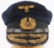 WWII GERMAN KRIEGSMARINE OFFICER CAP