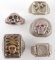 LOT OF 5 WWII GERMAN LUFTWAFFE TOTENKOPF RING LOT