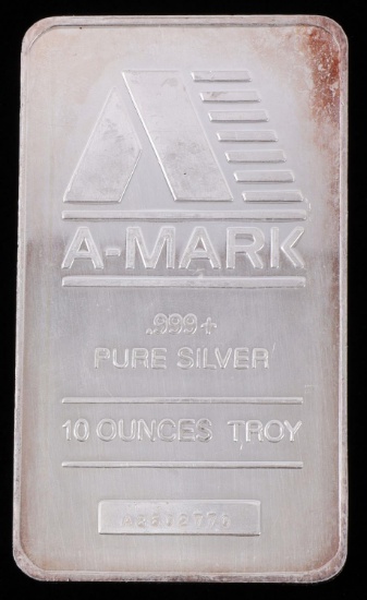 10 OZT.999 FINE SILVER BAR INGOT