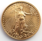 2014 GOLD 1/10 OZT OUNCE AMERICAN EAGLE BU COIN