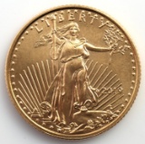 2019 GOLD 1/10 OZT AMERICAN EAGLE BU COIN