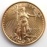 2019 GOLD 1/10 OZT OUNCE AMERICAN EAGLE BU COIN