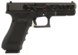 ENGRAVED GLOCK 17 GEN 4 9MM SEMI AUTO PISTOL NIB