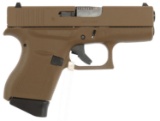 GLOCK 43 GEN 3 FULL FDE 9MM CARRY PISTOL NIB