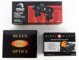 3 PC AR 15 AND RIFLE MIXED RED DOT SIGHT LOT