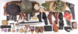 DEALERS LOT OF 75+ MILITARY GEAR WWII COLLECTIBLES