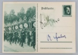 WWII GERMAN THIRD REICH GOEBBELS LUTZ SIGNATURES