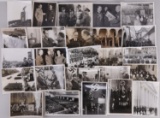 LOT OF 26 WWII GERMAN THIRD REICH PRESS PHOTOS