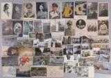LOT OF 60 GERMAN THIRD REICH POSTCARD & PHOTO LOT