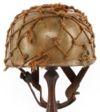 WWII GERMAN THIRD REICH FALLSCHIRMJAGER M38 HELMET