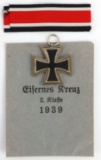 WWII GERMAN IRON CROSS 2ND CLASS BY FEIX & SOHNE