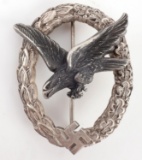 WWII GERMAN LUFTWAFFE RADIO OPERATOR BADGE