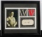 WWII FRAMED HITLER SIGNATURE & IRON CROSS RIBBONS