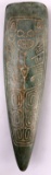 TAINO PRECOLUMBIAN STONE PETALOID AXE