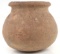 THAI AYUTTHAYA TERRCOTTA DECORATED CLAY POT