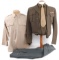 WWII US ARMY OFFICER TUNIC TROUSER UNIFORM LOT