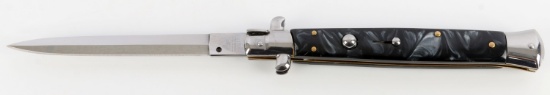 AKC ASSISTED SWITCHBLADE STILETTO KNIFE