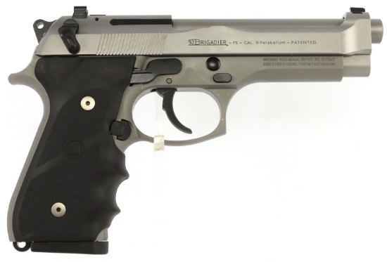 BERETTA 92 FS BRIGADIER INOX 9MM DA/SA PISTOL NIB