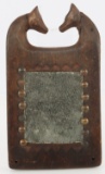RARE NORTH AMERICAN FUR TRADE TRADING MIRROR