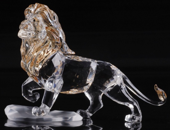 SWAROVSKI CRYSTAL THE LION KING MUFASA FIGURE