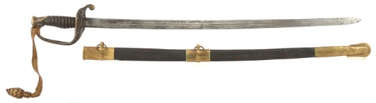 CSA DUFILHO CONFEDERATE OFFICERS SABER CIVIL WAR