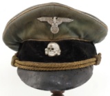 WWII GERMAN WAFFEN SS GENERALS VISOR