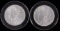 2 BU 1887 & GEM 1902 O MORGAN SILVER DOLLAR COINS