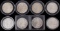 8 UNCIRCULATED 1921 MORGAN SILVER DOLLAR COIN LOT