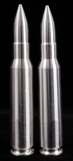 SILVER BULLET BULLION ROUND .308 CAL 4 OZT  TOTAL