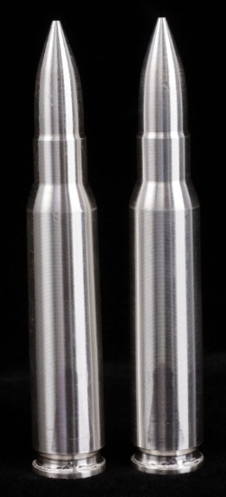 SILVER BULLET BULLION ROUND .308 CAL 4 OZT TOTAL