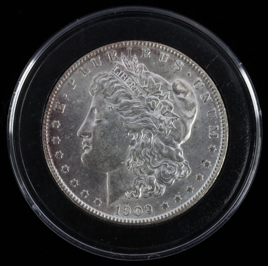1902 O MINT STATE MORGAN SILVER DOLLAR COIN