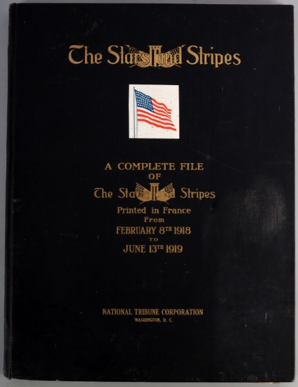 WWI STARS AND STRIPES 1918 1919 COMPLETE FILE BOOK