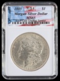 1885 MORGAN SILVER DOLLAR MS 65