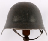 WWII SWISS M1918 STEEL COMBAT HELMET