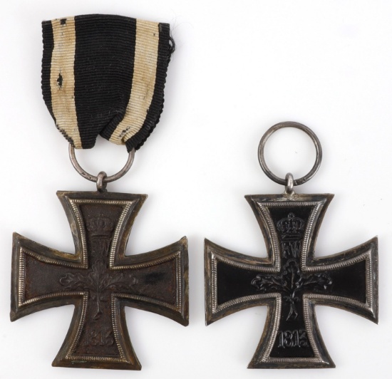 2 GERMAN WWI IRON CROSS MEDAL LOT