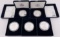AMERICAN EAGLE SILVER PROOF LOT OF 5 MIX DATE